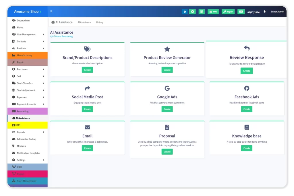 AI Assistance Module